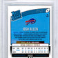 2018 Donruss Optic Rated Rookies Autographs Gold Josh Allen #154 BGS 9.5 Auto 10