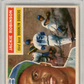 1956 Topps Jackie Robinson #30 White Back PSA 4