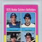 1975 Topps Rookie Catchers- #620 Outfielders PSA 7