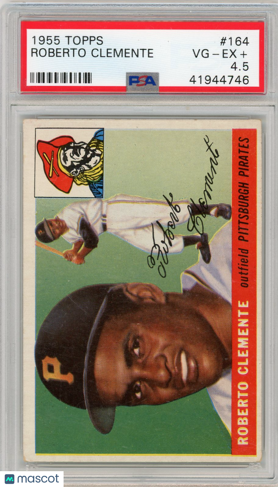1955 Topps Roberto Clemente #164 PSA 4.5