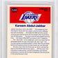 1986 Fleer Stickers Kareem Abdul-Jabbar #1 BGS 8