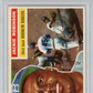 1956 Topps Jackie Robinson #30 White Back PSA 3