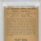1941 Play Ball Ted Williams #14 PSA 2