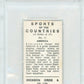 1962 Dickson Orde & Co Sports Of The Countries America #11 PSA 8