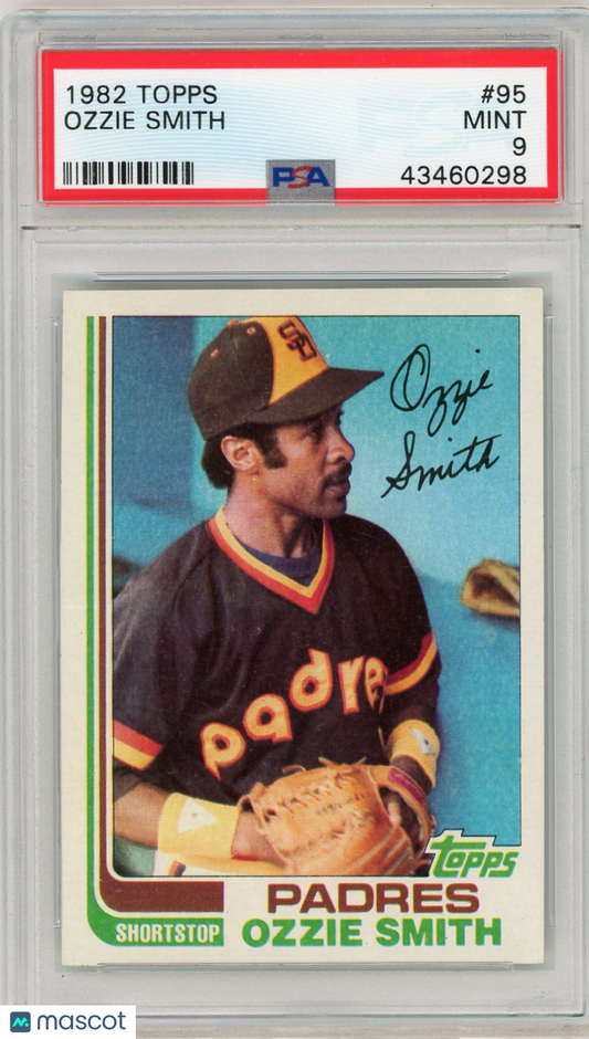 1982 Topps Ozzie Smith #95 PSA 9