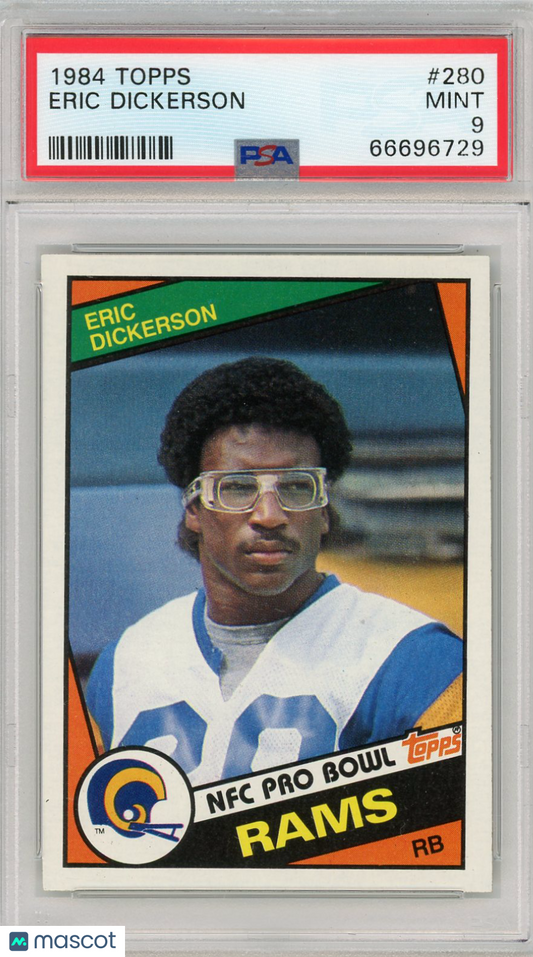 1984 Topps Eric Dickerson #280 PSA 9