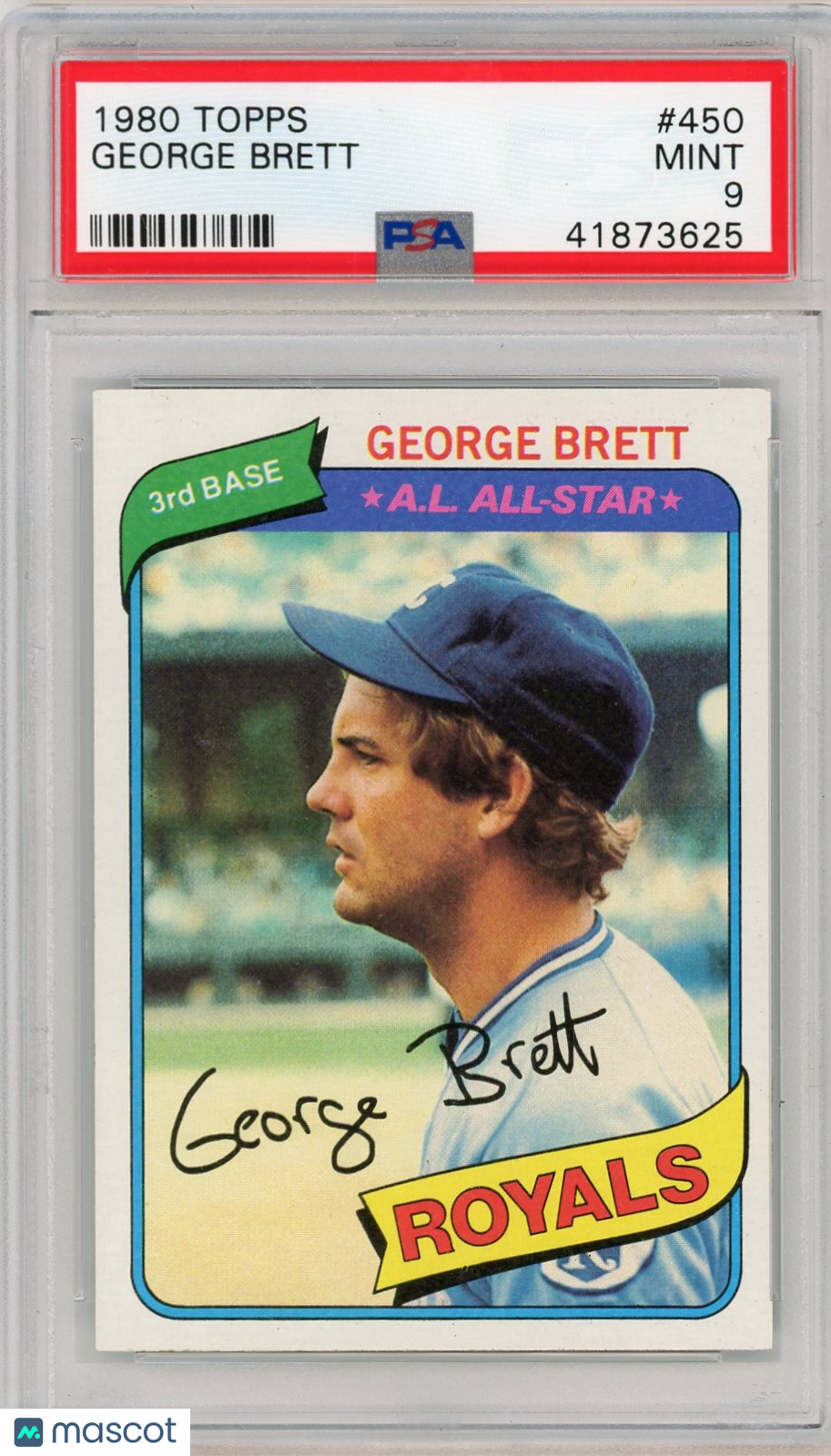 1980 Topps George Brett #450 PSA 9