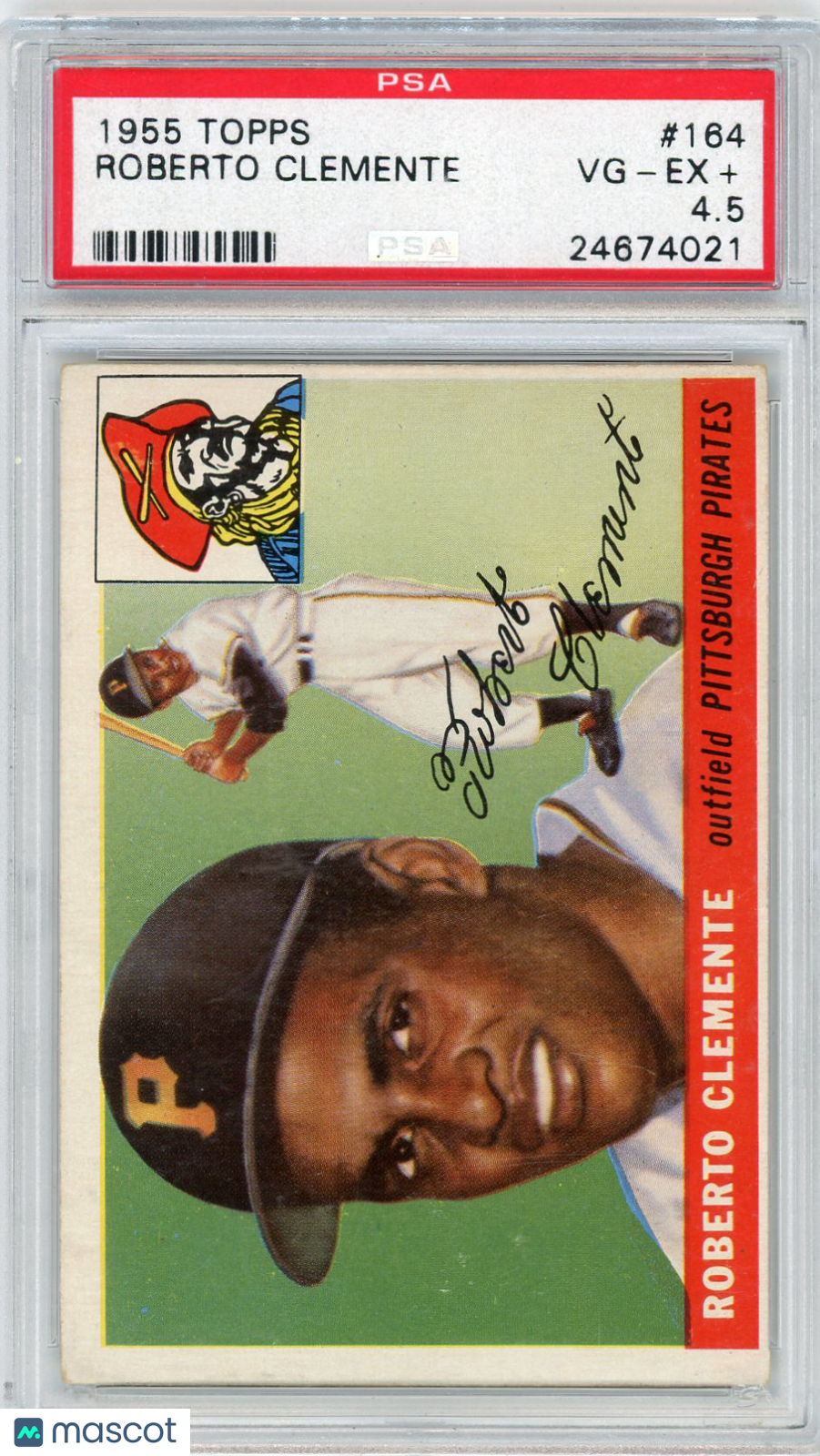 1955 Topps Roberto Clemente #164 PSA 4.5