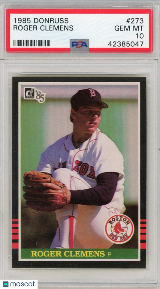 1985 Donruss Roger Clemens #273 PSA 10