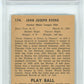 1940 Play Ball Johnny Evers #174 PSA 7