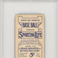 1911 M116 Sporting Life Hughie Jennings Blue Background PSA 4