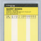 1986 Fleer Update Barry Bonds #U-14 PSA 9