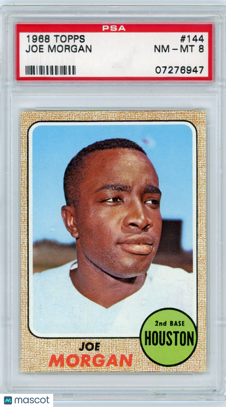 1968 Topps Joe Morgan #144 PSA 8