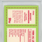 1985 Topps Tiffany Rickey Henderson #706 PSA 9
