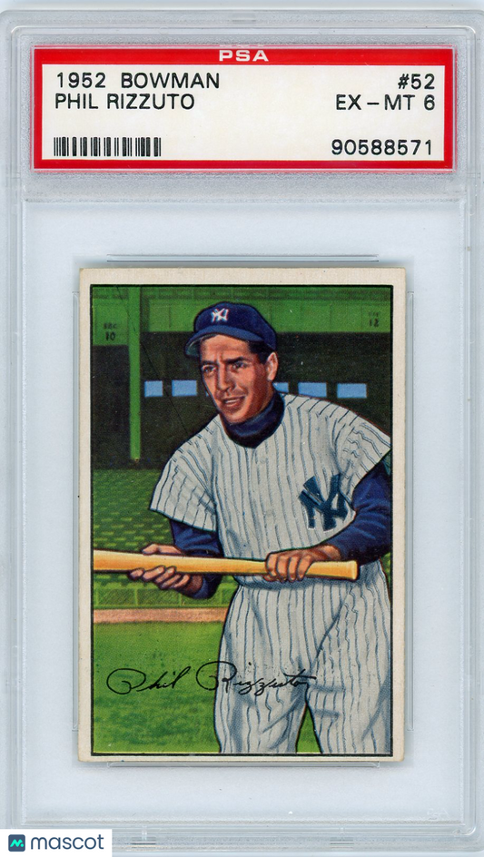1952 Bowman Phil Rizzuto #52 PSA 6