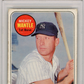 1969 Topps Mickey Mantle #500 Last Name In Yellow PSA 1