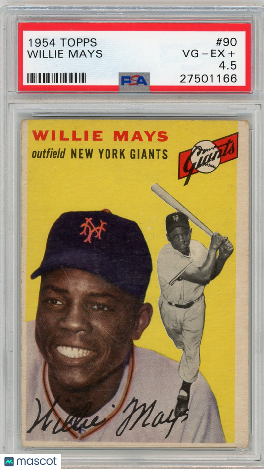 1954 Topps Willie Mays #90 PSA 4.5
