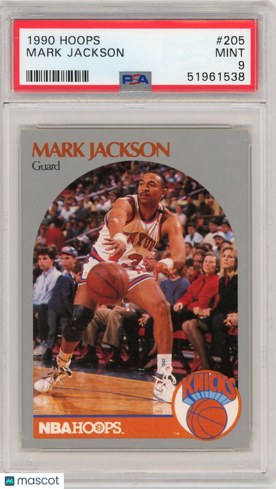 1990 Hoops Mark Jackson #205 PSA 9