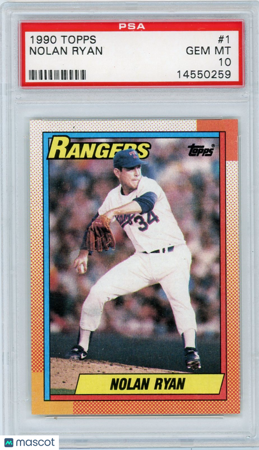 1990 Topps Nolan Ryan #1 PSA 10