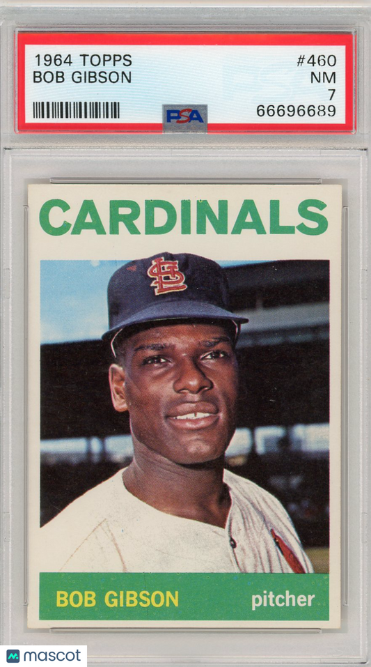 1964 Topps Bob Gibson #460 PSA 7