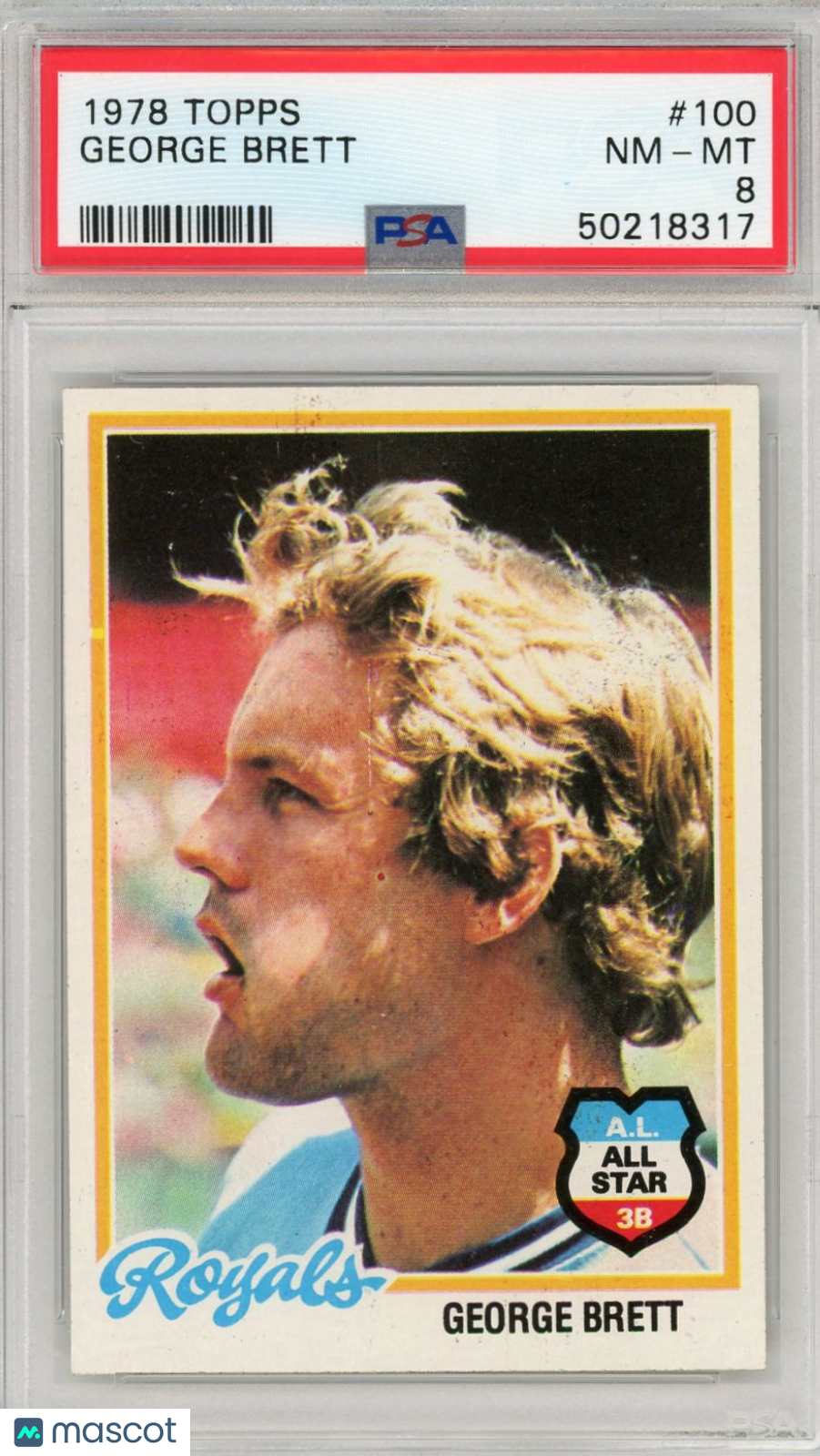 1978 Topps George Brett #100 PSA 8