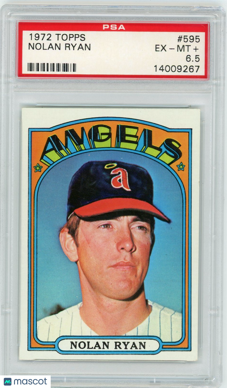1972 Topps Nolan Ryan #595 PSA 6.5
