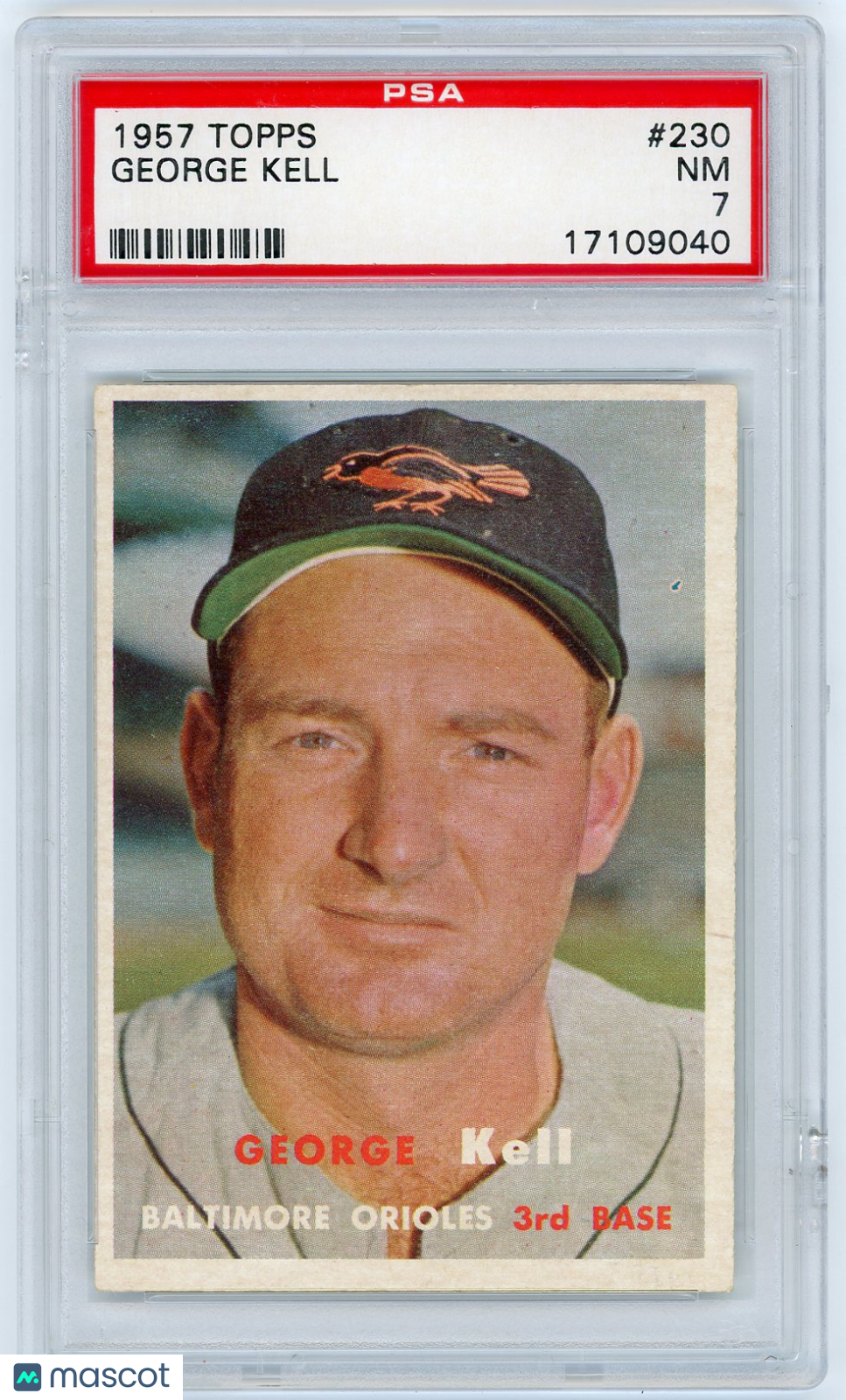 1957 Topps George Kell #230 PSA 7