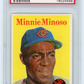 1958 Topps Minnie Minoso #295 PSA 7