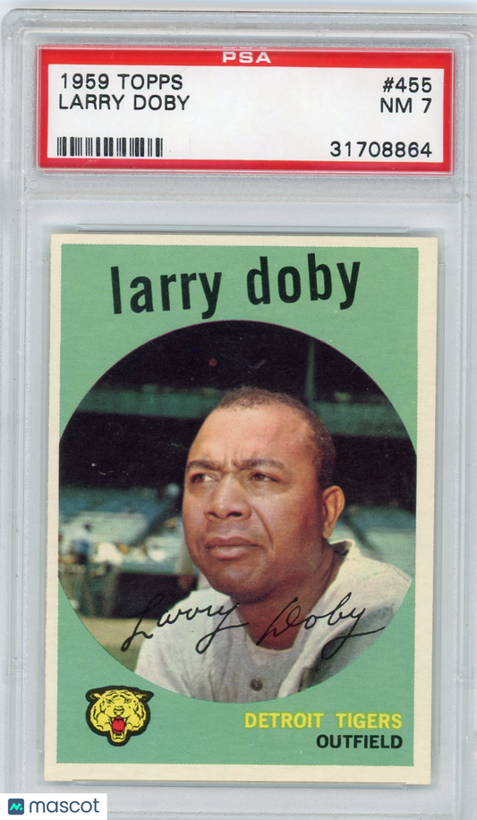 1959 Topps Larry Doby #455 PSA 7