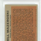 1962 Topps Bill Mazeroski #391 All Star PSA 8