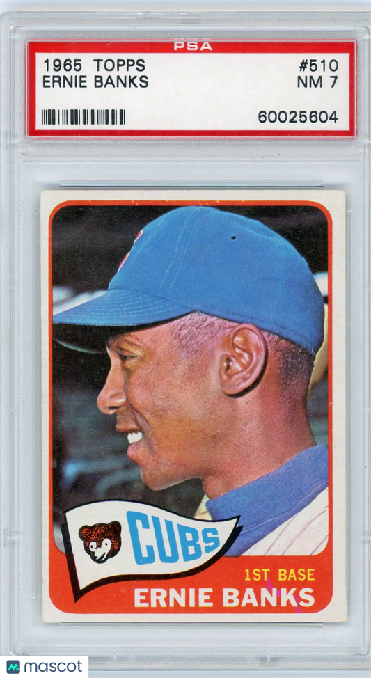 1965 Topps Ernie Banks #510 PSA 7