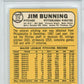 1968 Topps Jim Bunning #215 PSA 9