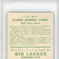 1933 Goudey Bernie James #208 PSA 4