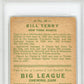1933 Goudey Bill Terry #20 PSA 4