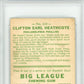 1933 Goudey Cliff Heathcote #115 PSA 3