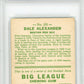 1933 Goudey Dale Alexander #221 PSA 3