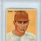 1933 Goudey Earl Whitehill #124 PSA 3