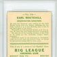 1933 Goudey Earl Whitehill #124 PSA 3