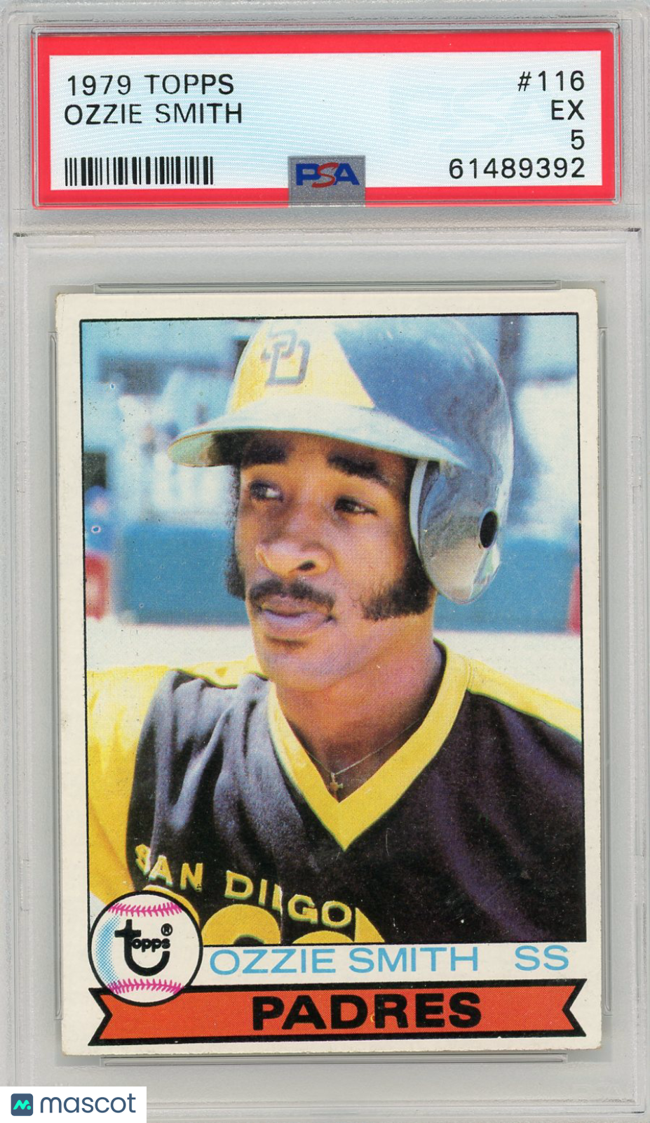 1979 Topps Ozzie Smith #116 PSA 5