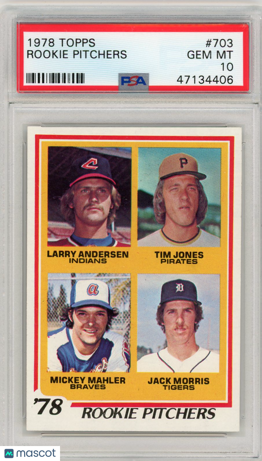 1978 Topps Rookie Pitchers #703 PSA 10