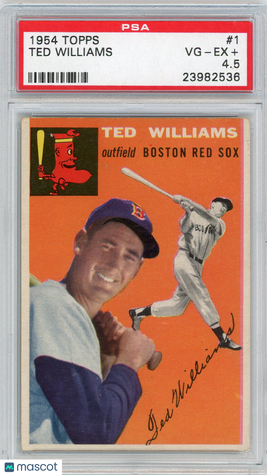 1954 Topps Ted Williams #1 PSA 4.5