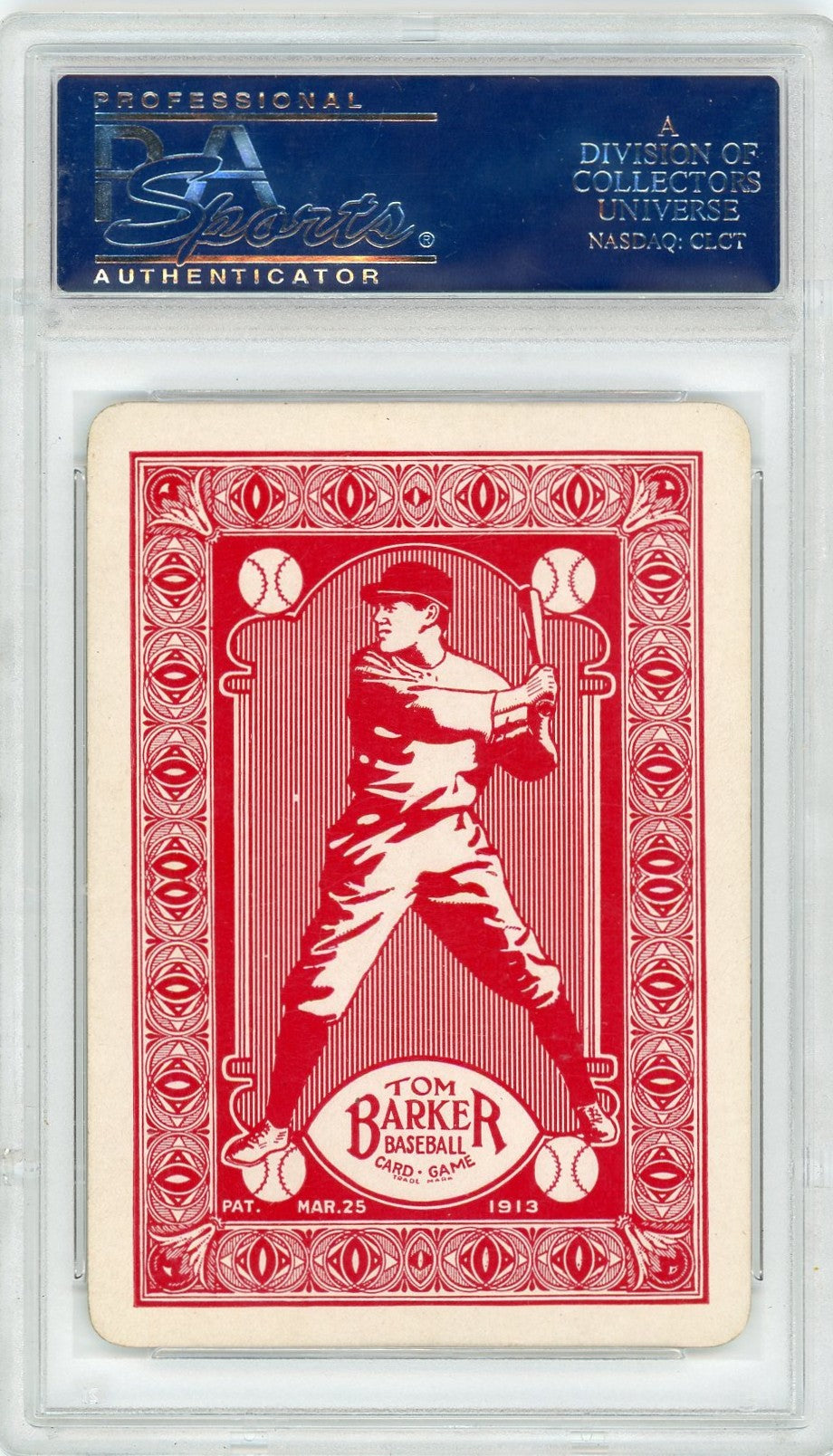 1913 Tom Barker Game Honus Wagner PSA 4