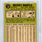 1967 Topps Mickey Mantle #150 BVG 8