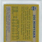 1982 Topps Joe Montana #488 All Pro PSA 10