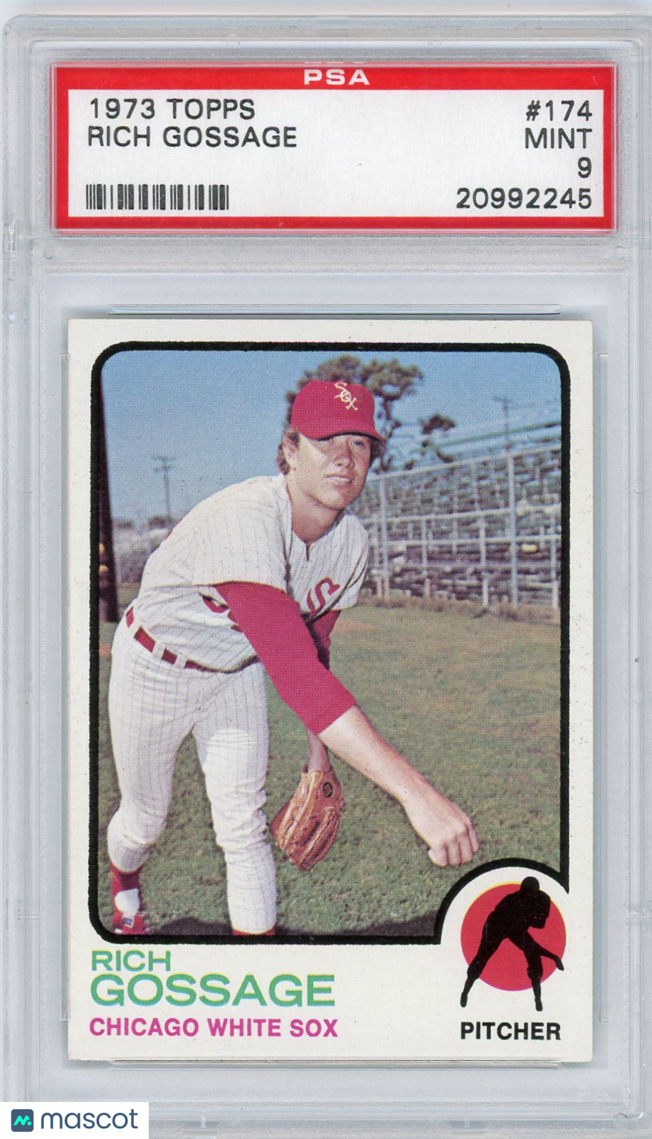 1973 Topps Rich Gossage #174 PSA 9