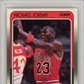 1988 Fleer Michael Jordan #17 PSA 8