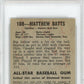 1948 Leaf Matthew Batts #108 PSA 5
