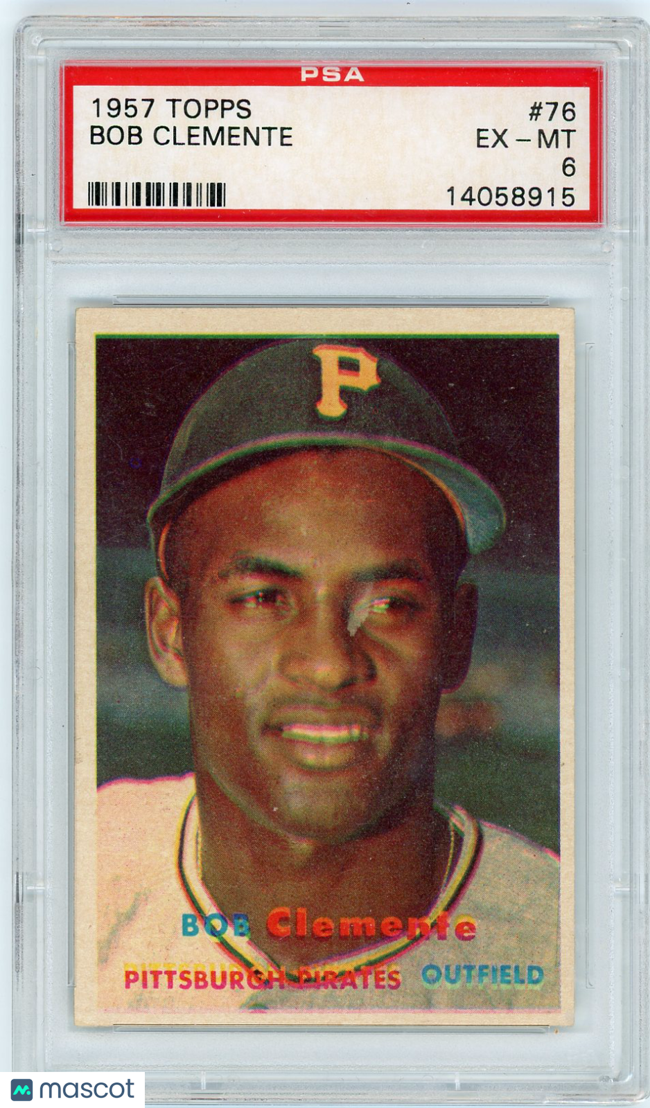 1957 Topps Bob Clemente #76 PSA 6