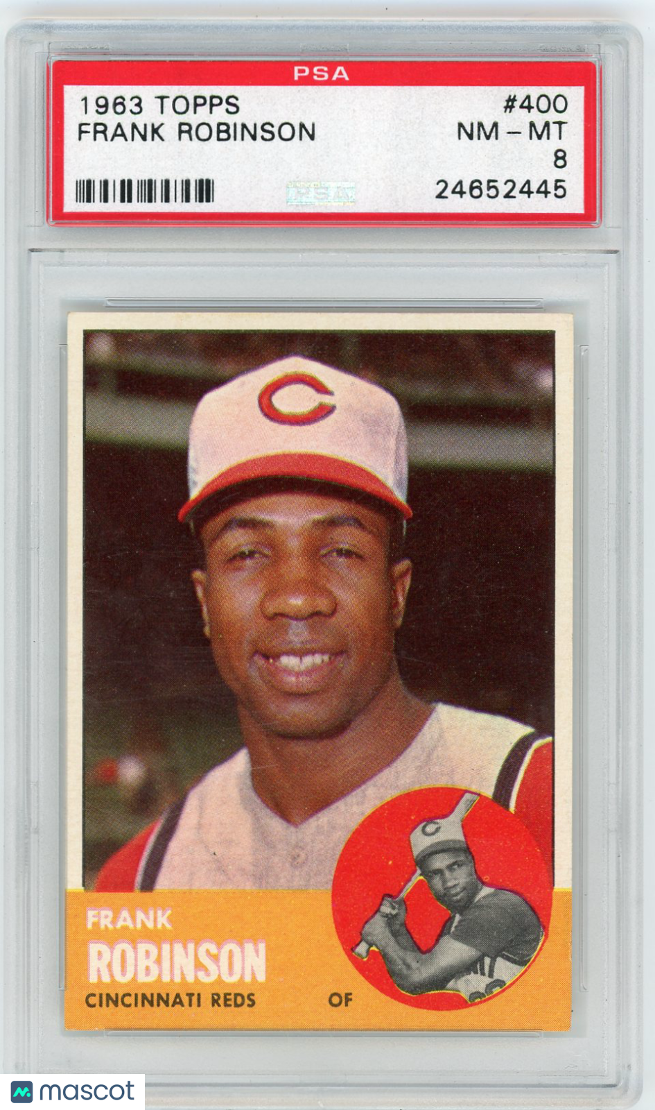 1963 Topps Frank Robinson #400 PSA 8