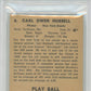 1941 Play Ball Carl Hubbell #6 PSA 6